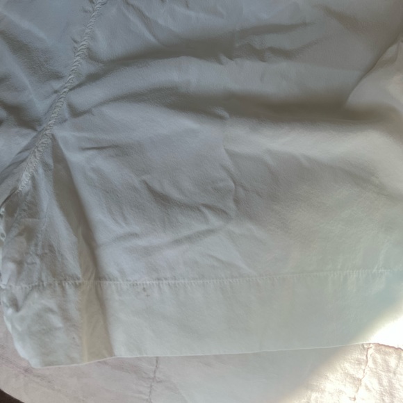 Elizabeth Suzann Silk Ivory Cream Florence High Waisted Shorts - Picture 8 of 11